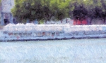 Péniche TOUTA gouache